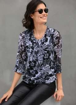 Tunika mit eingearbeitetem Top