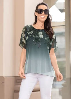 Tunika mit eingearbeitetem Top