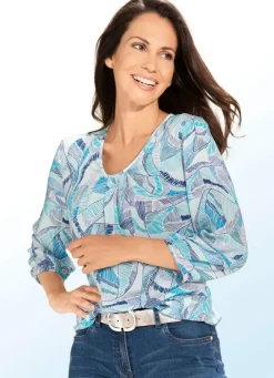 Tunika mit elastischen Abschlüssen