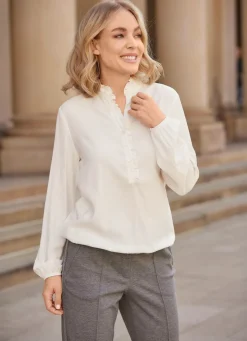 Tunika mit Rüschenzier