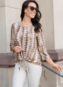 Tunika mit schönem Druck