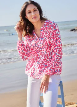 Tunika mit Stehkragen