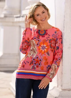 Tunika mit tollem Bordüren-Druck