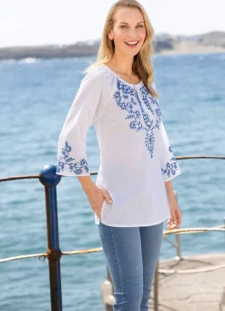 Tunika mit toller Stickerei