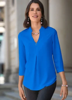 Tunika mit V-Ausschnitt