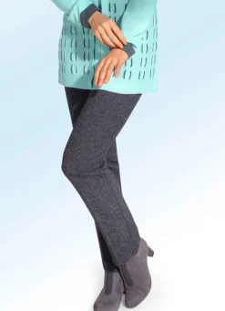 Tweedhose in bequemer Schlupfform