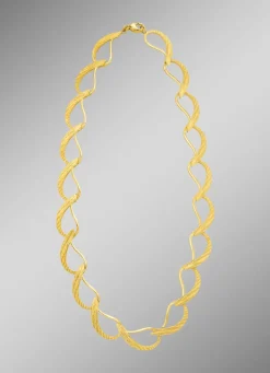 Vergoldete Halskette aus Silber
