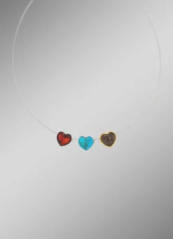 Vergoldeter Herz-Anhänger