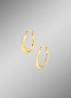 Vielseitige Creolen, beidseitig tragbar