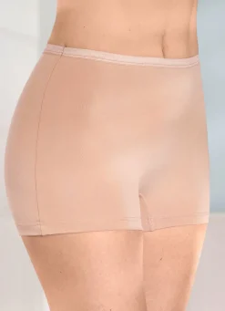 Viererpack Pants mit dezent glänzendem Elastikbund