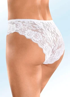 Viererpack Slips mit Elastikspitze