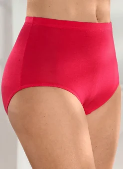 Viererpack Slips mit Gummizug im Bund