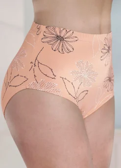 Viererpack Slips mit Gummizug im Bund