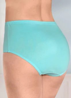 Viererpack Slips mit Gummizug im Bund