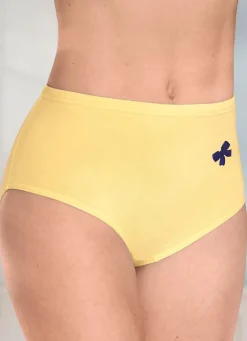 Viererpack Slips mit Gummizug im Bund