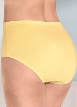 Viererpack Slips mit Gummizug im Bund