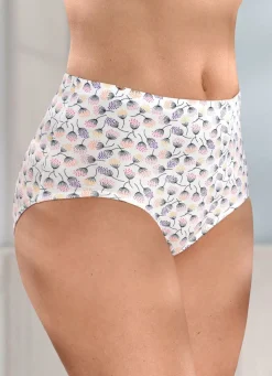 Viererpack Slips mit Gummizug im Bund