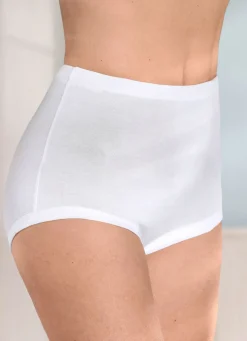 Viererpack Slips mit Gummizug im Bund