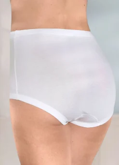 Viererpack Slips mit Gummizug im Bund