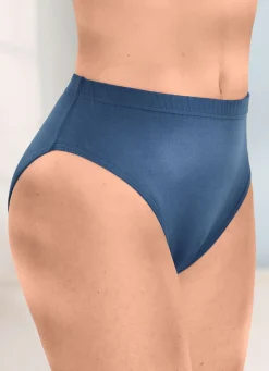 Viererpack Slips mit Gummizug im Bund