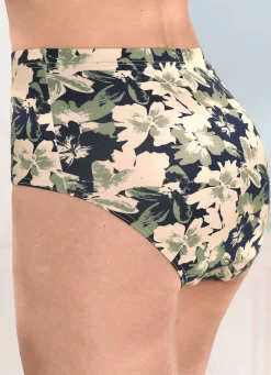 Viererpack Slips mit hübschem Floraldessin