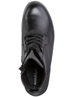 Waldläufer, atmungsaktive Damen-Stiefeletten, Weite H, mit herausnehmbarem Fußbett