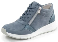 Waldläufer, bequeme Damen-Boots, Weite H, mit herausnehmbarem Fußbett