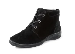 Waldläufer, bequeme Damen-Boots, Winterschuhe, Weite H, mit herausnehmbarem Fußbett