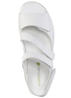 Waldläufer, bequeme Damen-Sandalen, Weite H, mit herausnehmbarem Fußbett