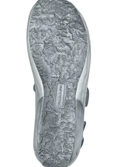 Waldläufer, bequeme Damen-Sandalen, Weite G, mit herausnehmbarem Fußbett