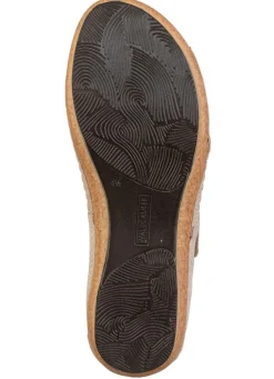 Waldläufer, bequeme Damen-Sandalen, Weite H, mit herausnehmbarem Fußbett