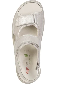 Waldläufer, bequeme Damen-Sandalen, Weite H, mit herausnehmbarem Fußbett