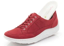 Waldläufer, bequeme Damen-Schnürschuhe, Weite H, Sohle mit Abrollfunktion