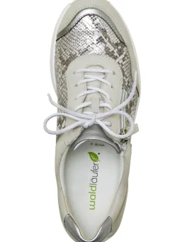 Waldläufer, bequeme Damen-Schnürschuhe, Weite H, mit herausnehmbarem Fußbett