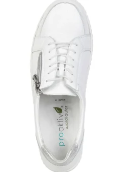 Waldläufer, bequeme Damen-Schnürschuhe, Weite H, mit herausnehmbarem Fußbett