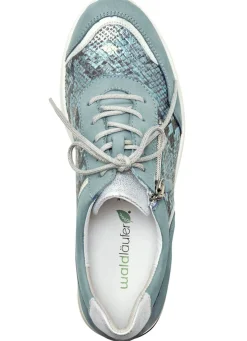 Waldläufer, bequeme Damen-Schnürschuhe, Weite H, mit herausnehmbarem Fußbett