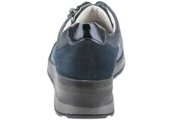 Waldläufer, bequeme Damen-Schnürschuhe, Weite H, mit herausnehmbarem Fußbett