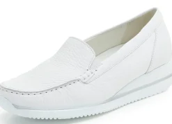 Waldläufer, bequeme Damen-Slipper, Weite H, mit herausnehmbarem Fußbett