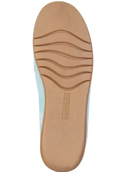 Waldläufer, bequeme Damen-Slipper, Weite H, mit herausnehmbarem Fußbett