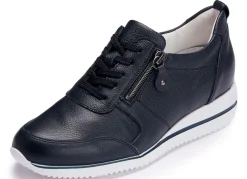 Waldläufer, bequeme Damen-Sneaker, Weite H, mit herausnehmbarem Fußbett