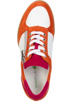 Waldläufer, bequeme Damen-Sneaker, Weite H, mit herausnehmbarem Fußbett