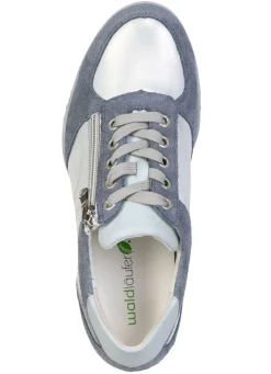 Waldläufer, bequeme Damen-Sneaker, Weite H, mit herausnehmbarem Fußbett