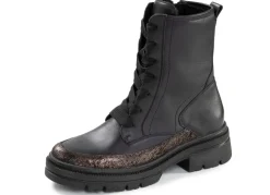 Waldläufer, bequeme Damen-Stiefeletten, Winterschuhe, Weite H, mit herausnehmbarem Fußbett