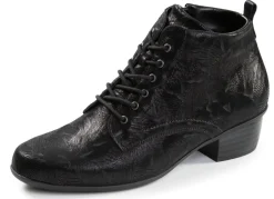 Waldläufer, bequeme Damen-Stiefeletten, Winterschuhe, Weite H, mit herausnehmbarem Fußbett