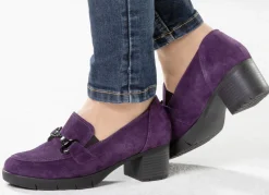 Waldläufer, bequemer Damen-Trotteur, Weite H, mit herausnehmbarem Fußbett