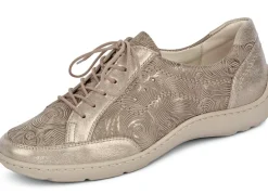 Waldläufer, elegante Damen-Schnürschuhe, Weite H, mit herausnehmbarem Fußbett