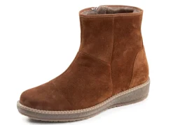 Waldläufer, gefütterte Damen-Boots, Winterschuhe, Weite H, mit Lammfell