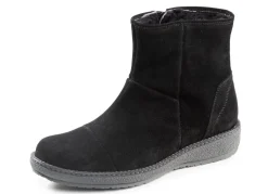 Waldläufer, gefütterte Damen-Boots, Winterschuhe, Weite H, mit Lammfell