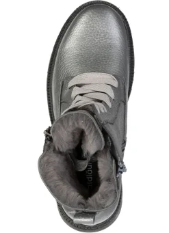 Waldläufer, gefütterte Damen-Stiefeletten, Winterschuhe, Weite H, mit Lammfell