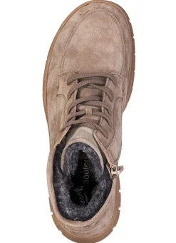 Waldläufer, gefütterte Damen-Stiefeletten, Winterschuhe, Weite H, mit herausnehmbarem Fußbett